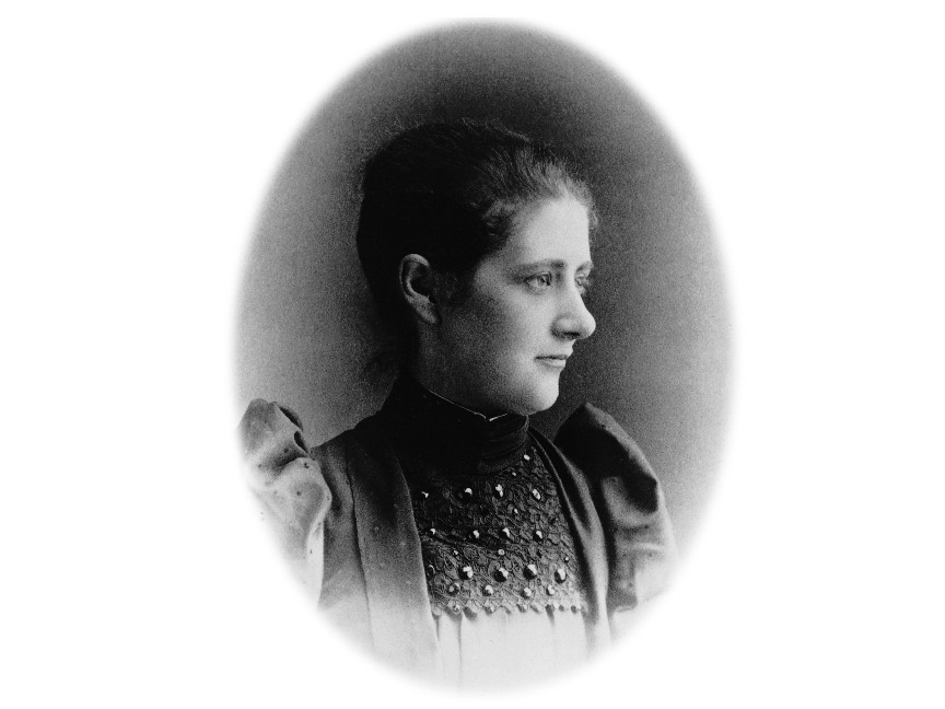 An image of Beatrix Potter aged 23 years old. Photo courtesy of V&A Museum.